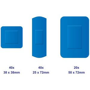 Produktbild für Pflaster Detectaplast X Ray Röntgenpflaster, 100 Strips