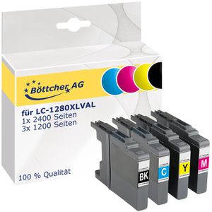 Produktbild für Tinte Böttcher-AG für Brother LC-1280XLVAL