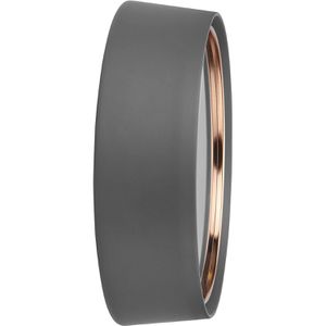 Produktbild für Wanduhr TFA 60.3547.10, Metall, analog, Funkuhr