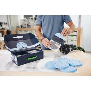 Produktbild für Schleifpapier Festool Granat D125 GR-Set, 578668