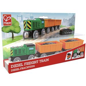 Produktbild für Spielzeugeisenbahn Hape E3718 Diesel-Frachtzug