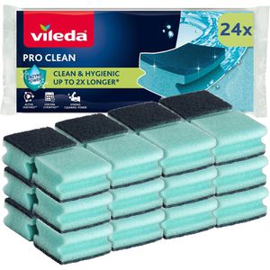 Produktbild für Spülschwamm Vileda Pro Clean Topfreiniger Big Pack