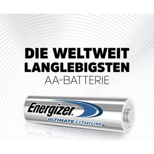 Produktbild für Batterien Energizer Ultimate L91 Lithium