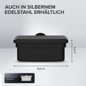 Produktbild für Feuchttücherbox ovimar Malmoya 81004229, schwarz