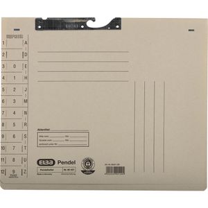 Produktbild für Pendelhefter Elba 100560083, A4, grau