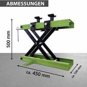 Produktbild für Scherenwagenheber Trutzholm Motorradheber, mit Kurbel