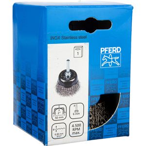 Produktbild für Drahtbürste PFERD-TOOLS 43740163, gewellt, Topfbürste