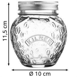 Produktbild für Einmachglas Kilner 0025.582 Erdbeere, mit Schraubdeckel