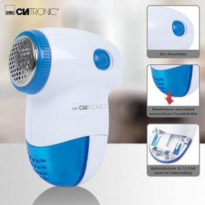 Produktbild für Fusselrasierer Clatronic TC 3758 Mini, elektrisch