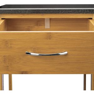 Produktbild für Küchenwagen Relaxdays ALFRED S, braun