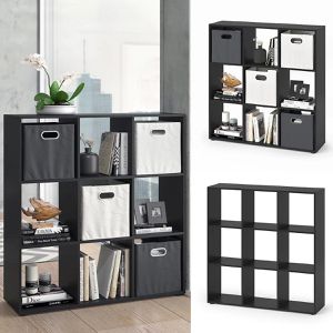 Produktbild für Bücherregal Vicco Nove, schwarz