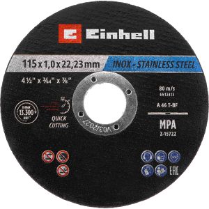 Trennscheibe Einhell 711527, Bohrungs-Ø 22,23 mm