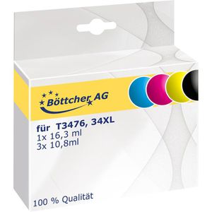 Produktbild für Tinte Böttcher-AG für Epson 34XL T3476