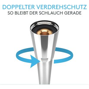 Produktbild für Duschschlauch Bächlein verchromt