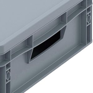 Produktbild für Eurobox AUER ED 64/12, grau, 24 Liter