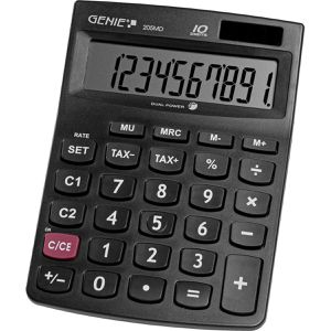 Produktbild für Taschenrechner Genie 205MD, mit MwSt-Berechnung