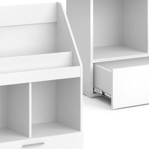 Produktbild für Bücherregal Vicco Luigi, weiß