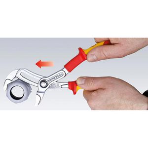 Produktbild für Wasserpumpenzange Knipex Cobra VDE, 87 26 250, VDE-geprüft