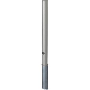Produktbild für Absperrpfosten Schake 4272F, silber, aus Edelstahl