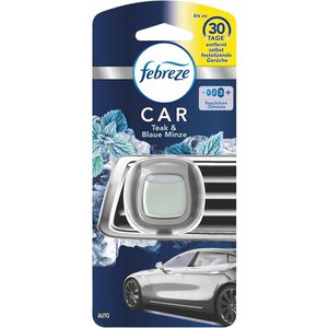 Autoduft Febreze Car, Teak & Blaue Minze