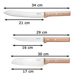 Produktbild für Messerblock Opinel Parallele Bread Block