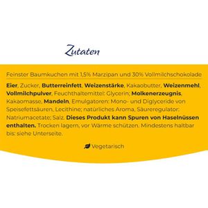 Produktbild für Baumkuchen KuchenMeister 300g