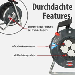 Produktbild für Kabeltrommel Brennenstuhl Garant, für innen
