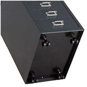 Produktbild für Rollenuntersatz Bisley CB5, 4 Rollen