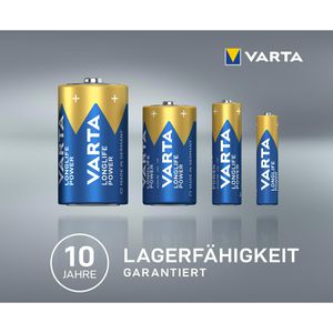 Produktbild für Batterien Varta Longlife Power 4906, AA