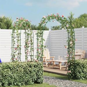 Produktbild für Rosenbogen vidaXL 40776, dunkelgrün