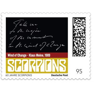 Produktbild für Briefmarken DeutschePost Scorpions Black, Set