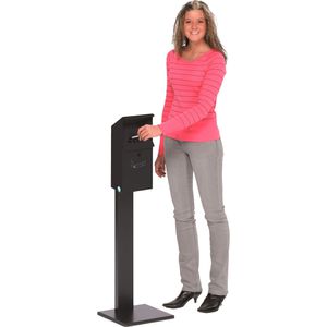 Produktbild für Aschenbecher VAR WH41, 12084, für Outdoor, mit Dach