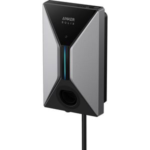 Produktbild für Wallbox Anker Solix V1 Kabel-Version, silber / schwarz