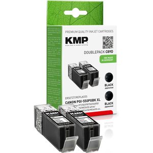 Tinte KMP C89D für Canon PGI-550PGBK XL