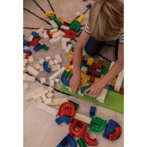 Produktbild für Murmelbahn-Erweiterung HUBELINO 420381 Bahnelemente Set