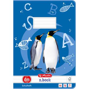 Produktbild für Schulheft Herlitz 11322401 x-book, für 3. &amp; 4. Klasse, A4