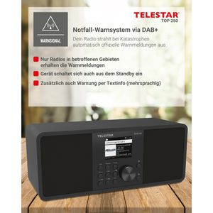 Produktbild für Radio Telestar Top 250 DAB+