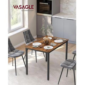 Produktbild für Esstisch Vasagle KDT081B01, braun