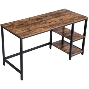 Schreibtisch Vasagle LWD55X, braun / schwarz