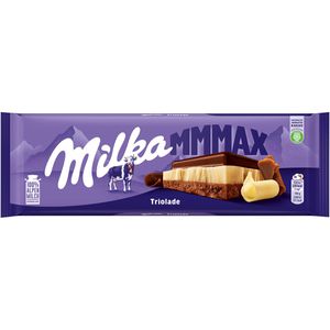 Milka Tafelschokolade Triolade, Großtafel, 280g