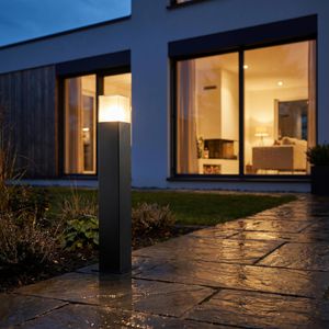Produktbild für Wegeleuchte SLV Grafit 60, schwarz, mit 230 V Netzstrom