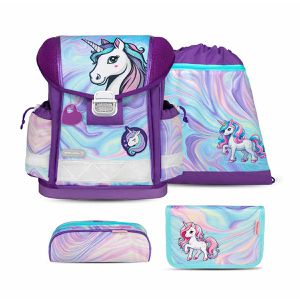 Schulranzen Belmil Classy, Unicorn Dream, 4-teilig