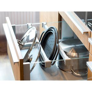 Produktbild für Seiher Brainstream Sieb.up! mit 2 Griffen, Silikon, faltbar