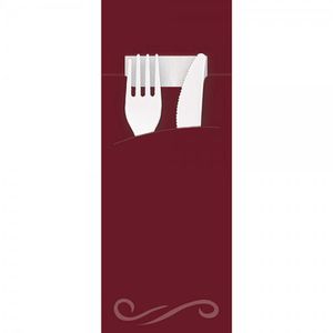 Bestecktaschen Franz-Mensch Hygostar, bordeaux