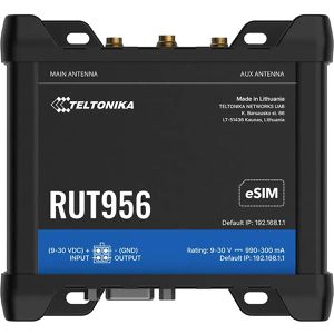 Produktbild für WLAN-Router Teltonika RUT956 eSIM, RUT95623B600, 4G LTE