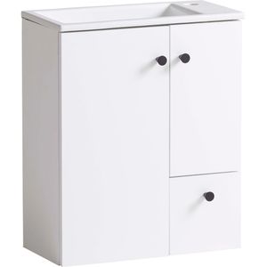 Waschtisch Schildmeyer Lugo, hängend, weiß