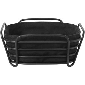Produktbild für Brotkorb Blomus Delara S 63871, aus Stahl / Stoff
