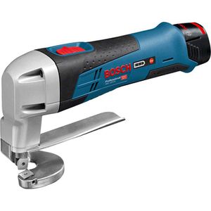 Produktbild für Blechschere Bosch PRO GSC12V-13, gerade &amp; Kurvenschnitte, Akku