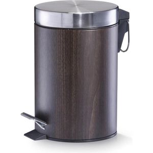 Produktbild für Mülleimer Zeller 18566, Walnussdekor