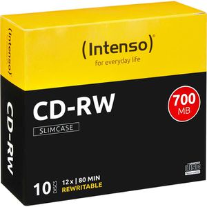CD-Rohlinge Intenso 2801622, wiederbeschreibbar, CD-RW